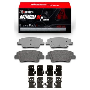 Genesis G80 Brake Pads - Rear - R1 Concepts - Optimum OE - `21-`26